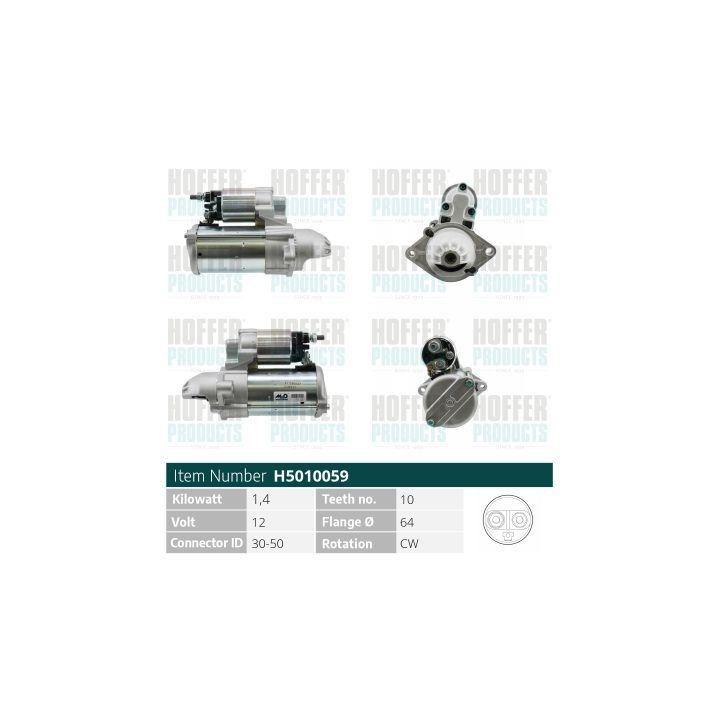 Starteris HOFFER H5010059