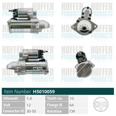 Starteris HOFFER H5010059