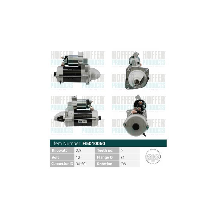 Starteris HOFFER H5010060