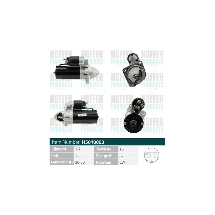 Starteris HOFFER H5010093