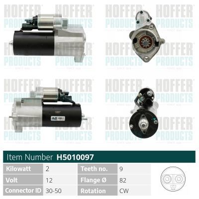 Starteris HOFFER H5010097