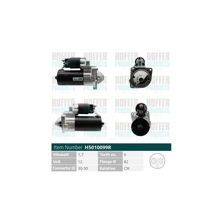 Starteris HOFFER H5010099R
