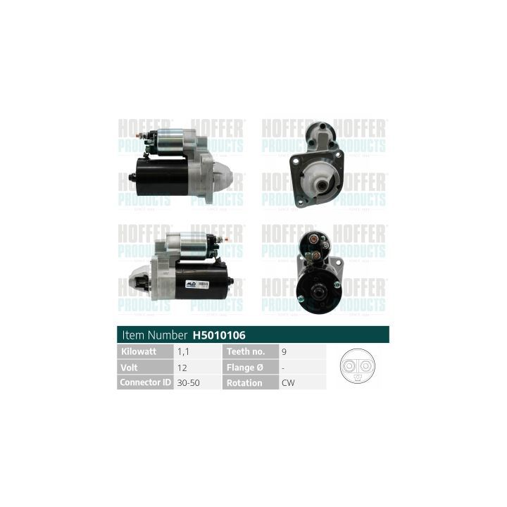 Starteris HOFFER H5010106