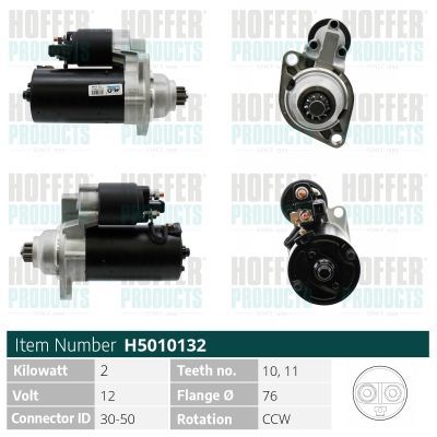 Starteris HOFFER H5010132