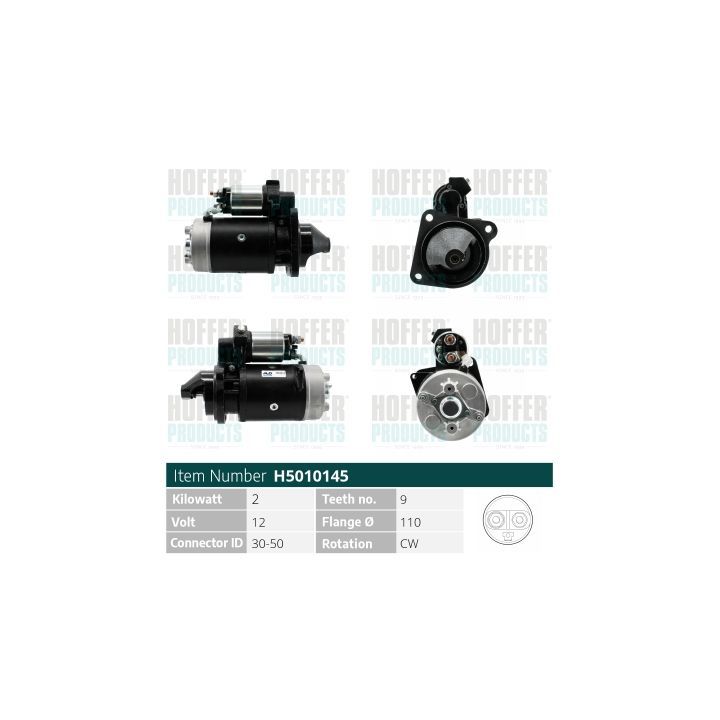 Starteris HOFFER H5010145