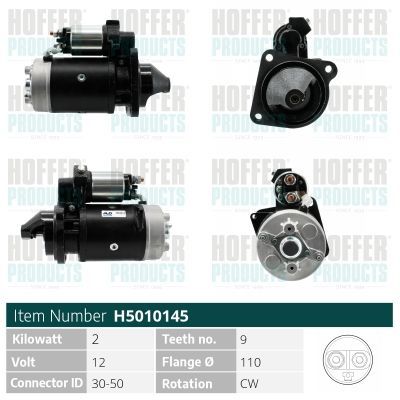 Starteris HOFFER H5010145