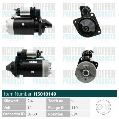 Starteris HOFFER H5010149