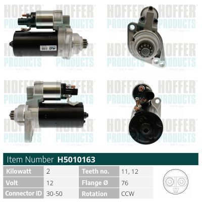 Starteris HOFFER H5010163