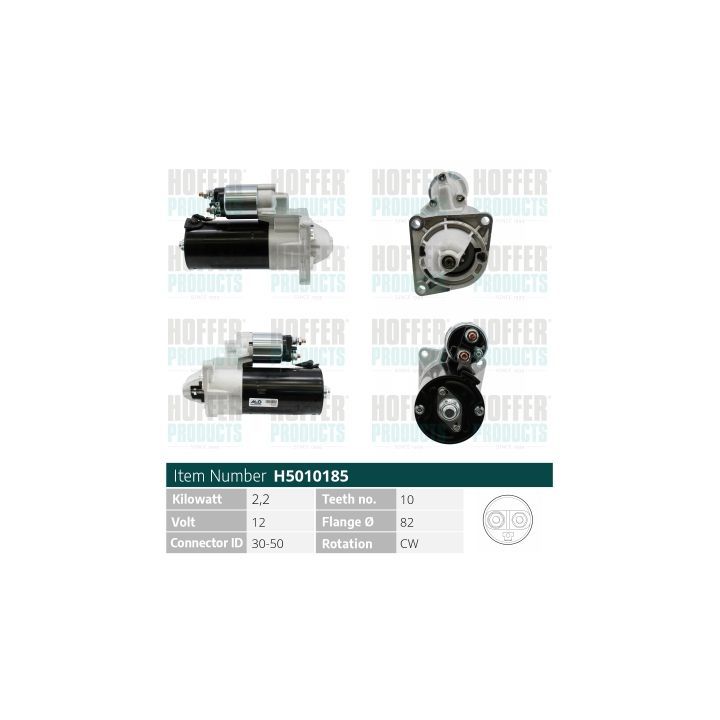 Starteris HOFFER H5010185