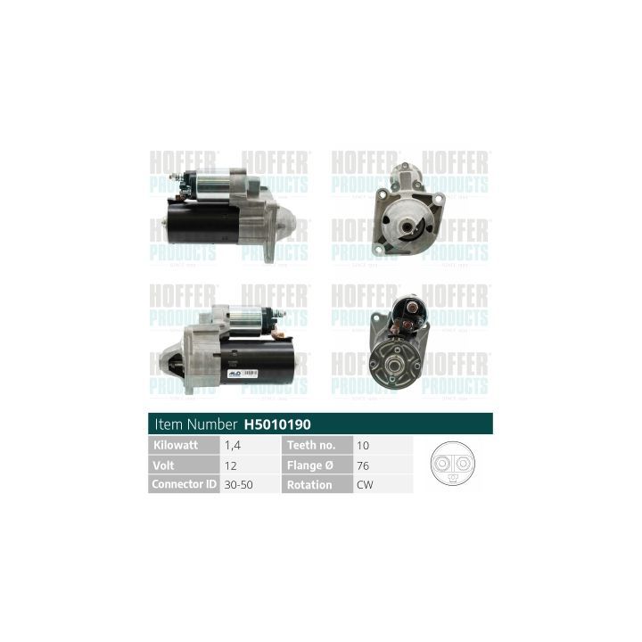 Starteris HOFFER H5010190