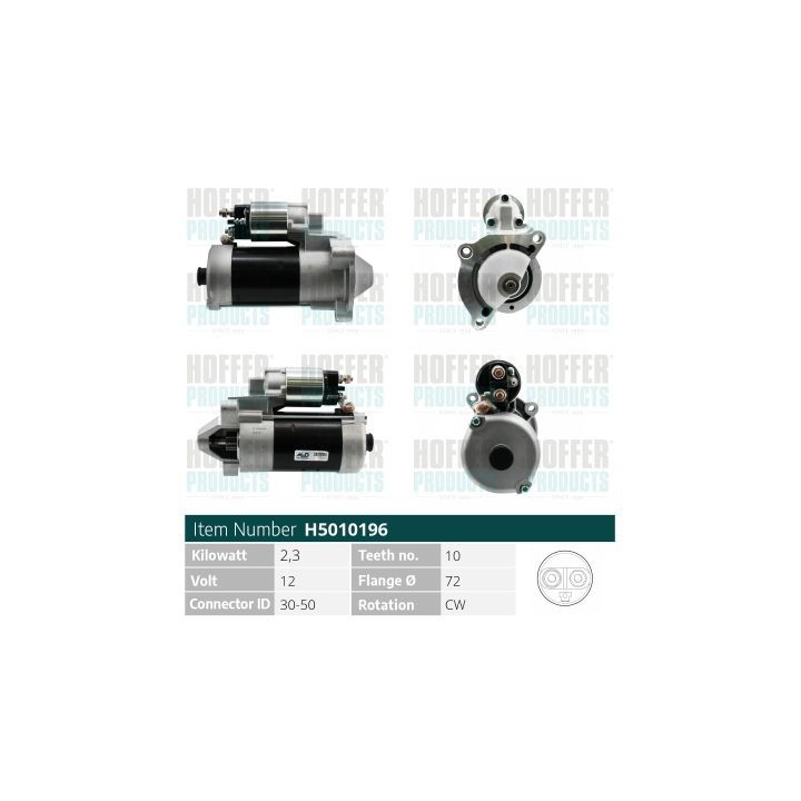 Starteris HOFFER H5010196