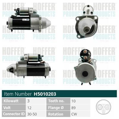 Starteris HOFFER H5010203