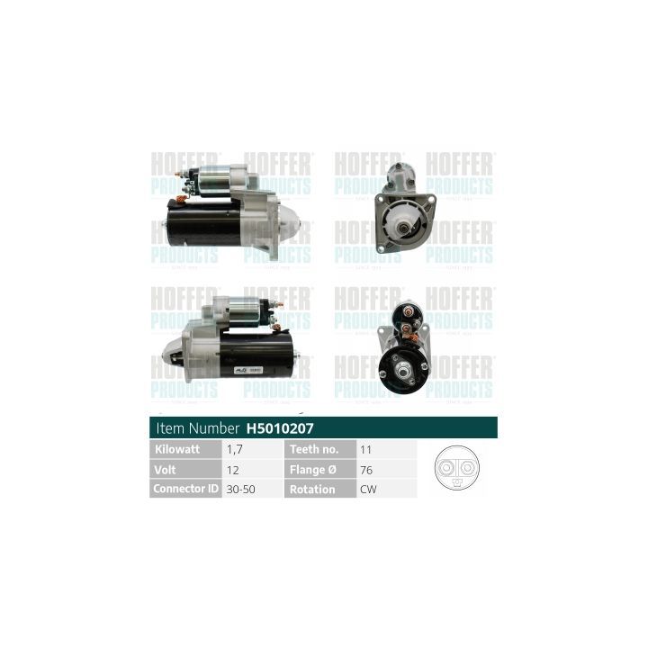 Starteris HOFFER H5010207
