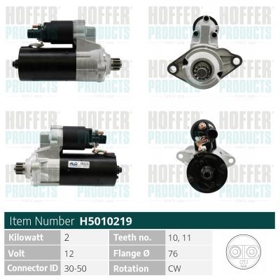 Starteris HOFFER H5010219