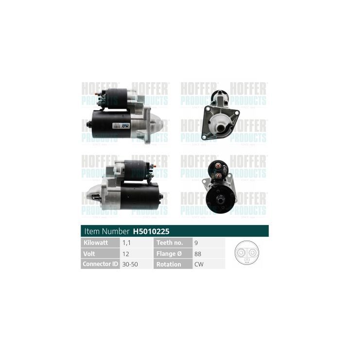 Starteris HOFFER H5010225