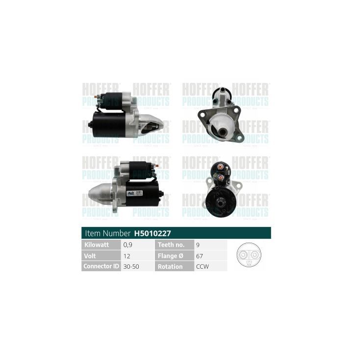 Starteris HOFFER H5010227