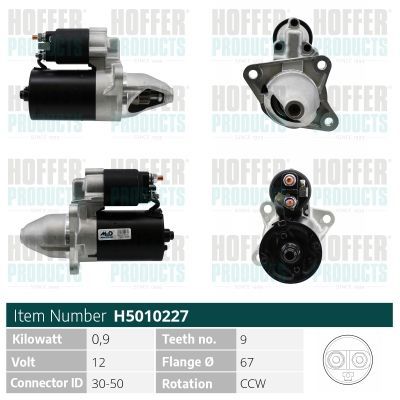 Starteris HOFFER H5010227