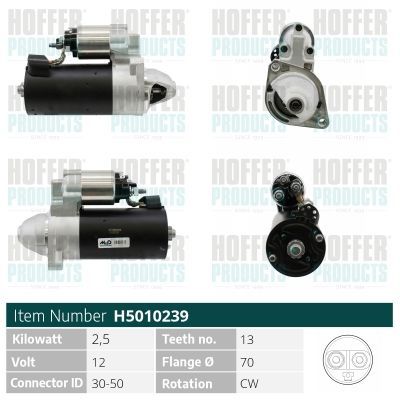 Starteris HOFFER H5010239