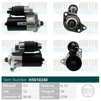 Starteris HOFFER H5010240