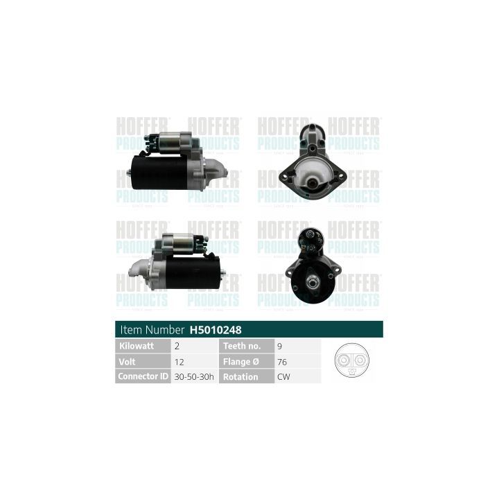 Starteris HOFFER H5010248