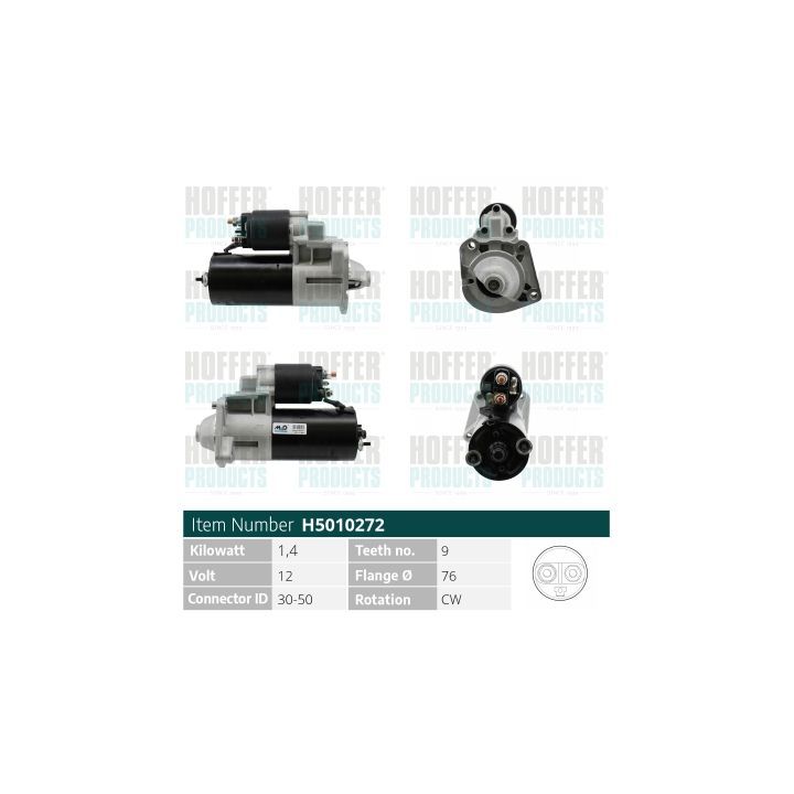 Starteris HOFFER H5010272