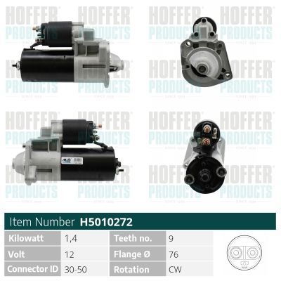 Starteris HOFFER H5010272