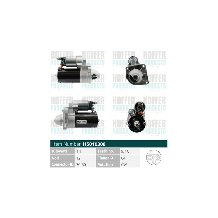 Starteris HOFFER H5010308