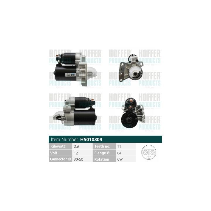 Starteris HOFFER H5010309