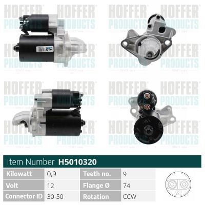Starteris HOFFER H5010320