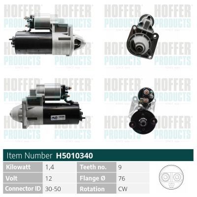 Starteris HOFFER H5010340