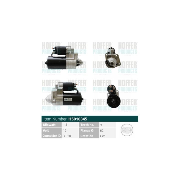 Starteris HOFFER H5010345