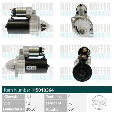 Starteris HOFFER H5010364