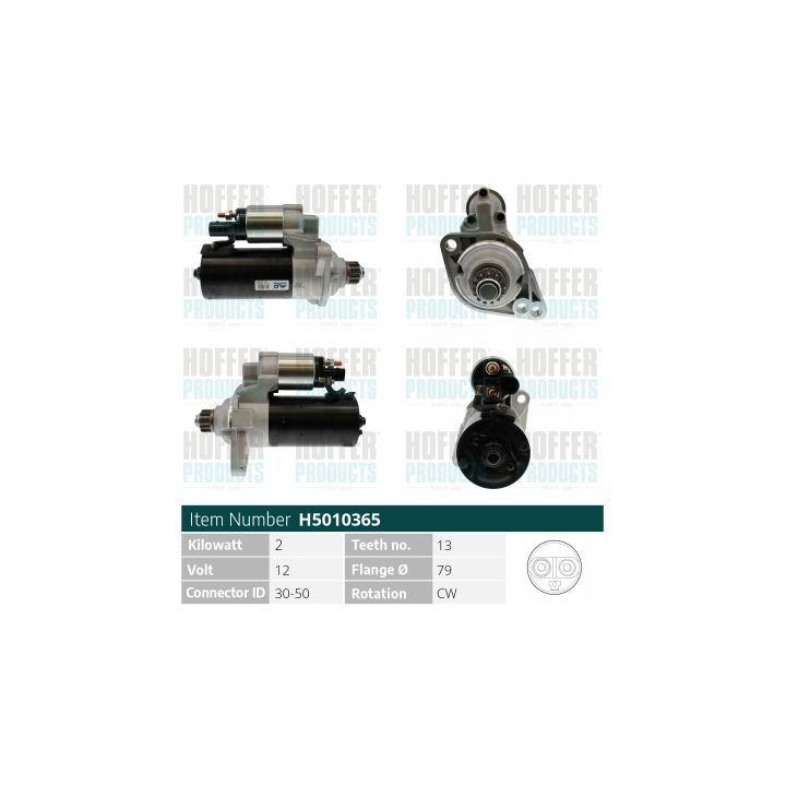 Starteris HOFFER H5010365