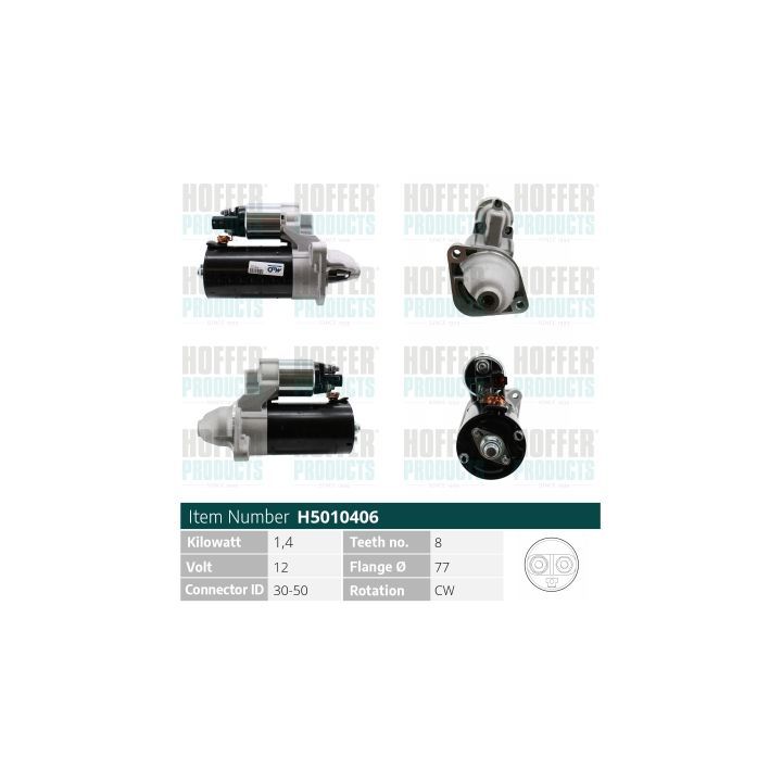Starteris HOFFER H5010406