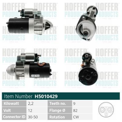 Starteris HOFFER H5010429