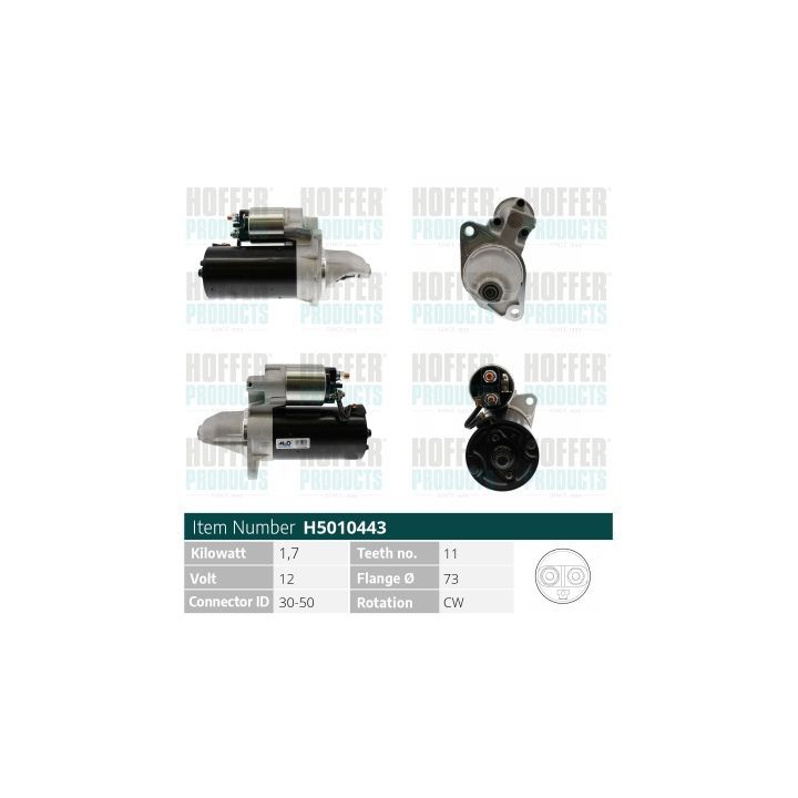 Starteris HOFFER H5010443