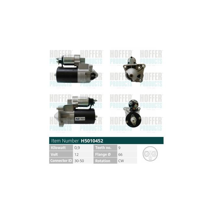 Starteris HOFFER H5010452