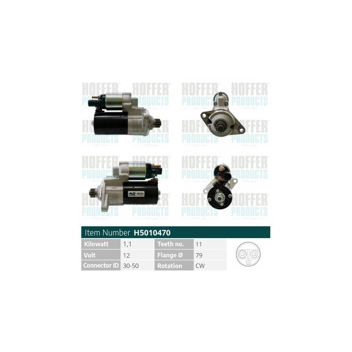 Starteris HOFFER H5010470