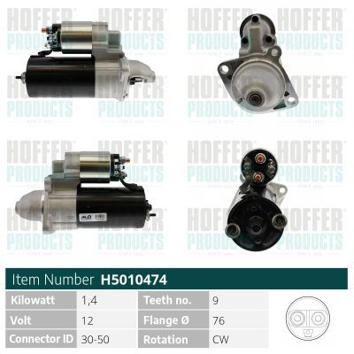 Starteris HOFFER H5010474