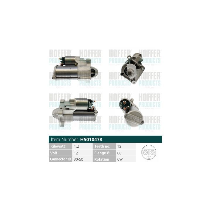 Starteris HOFFER H5010478
