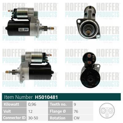 Starteris HOFFER H5010481