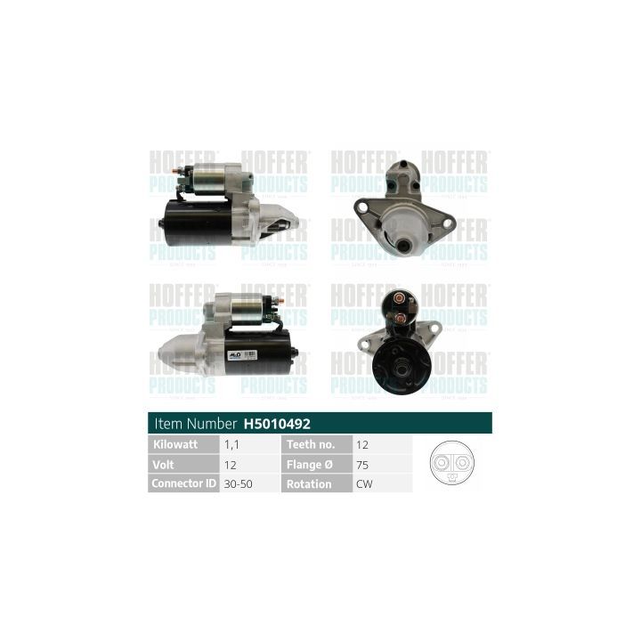 Starteris HOFFER H5010492