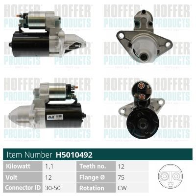 Starteris HOFFER H5010492