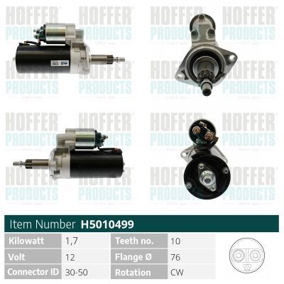 Starteris HOFFER H5010499