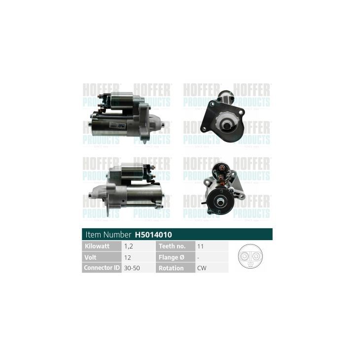 Starteris HOFFER H5014010
