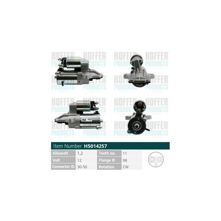 Starteris HOFFER H5014257