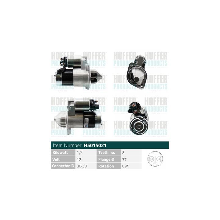 Starteris HOFFER H5015021