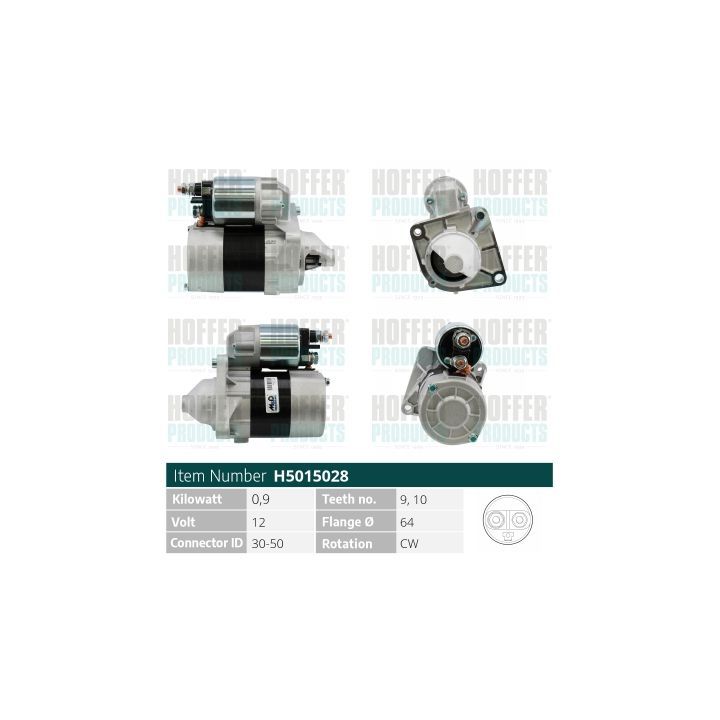 Starteris HOFFER H5015028