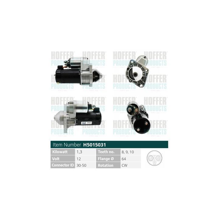 Starteris HOFFER H5015031