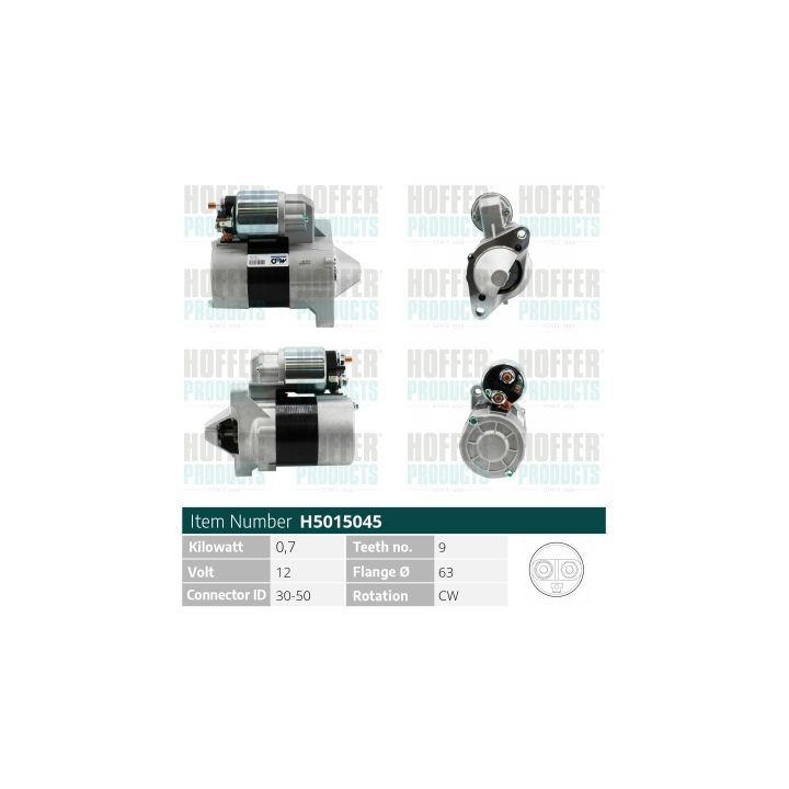Starteris HOFFER H5015045